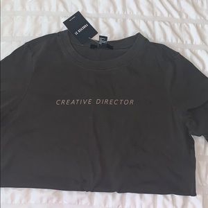 NWT Creative Director Forever 21 shirt